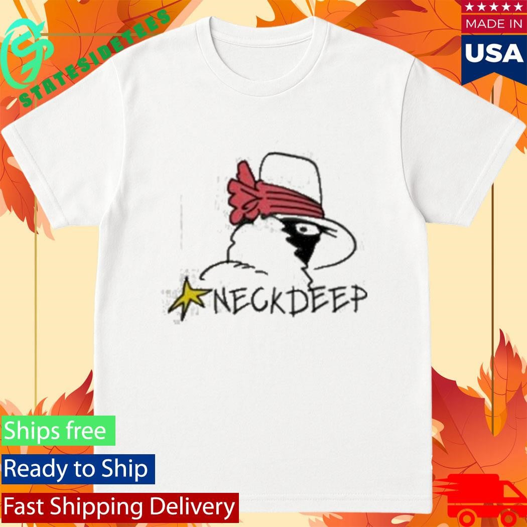 Neck Deep Stealthy Lady T-Shirt