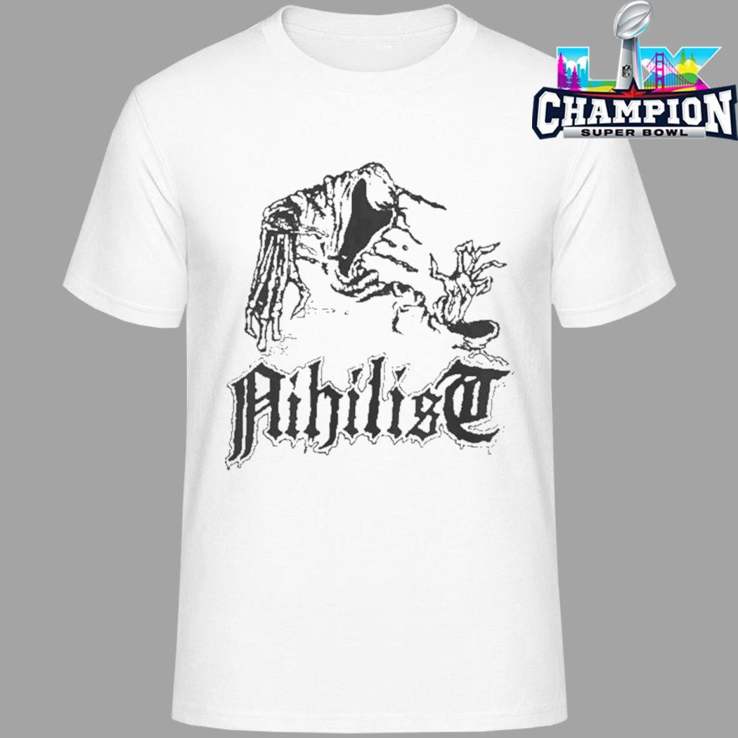 Necroharmonic Swedish Death Metal Nihilist Ghost Shirt