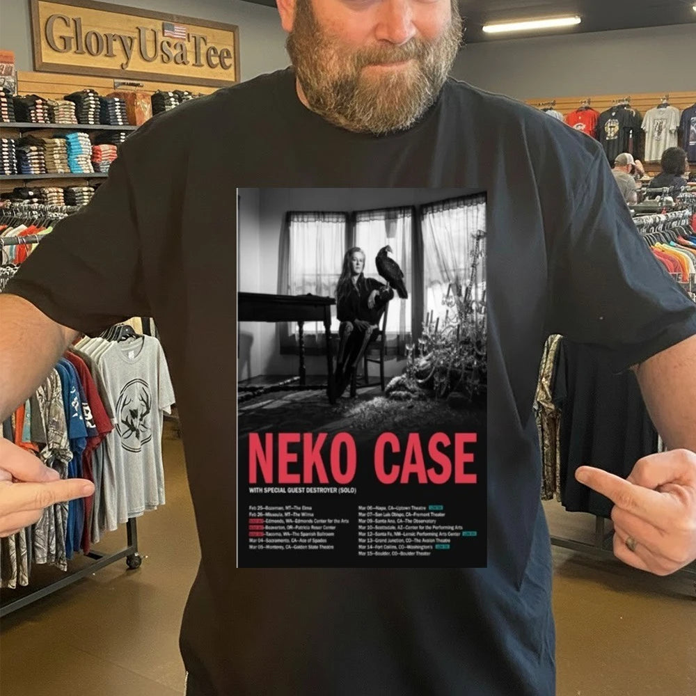 Neko Case With Special Guest Destroyer Tour 2026 Poster Shirt