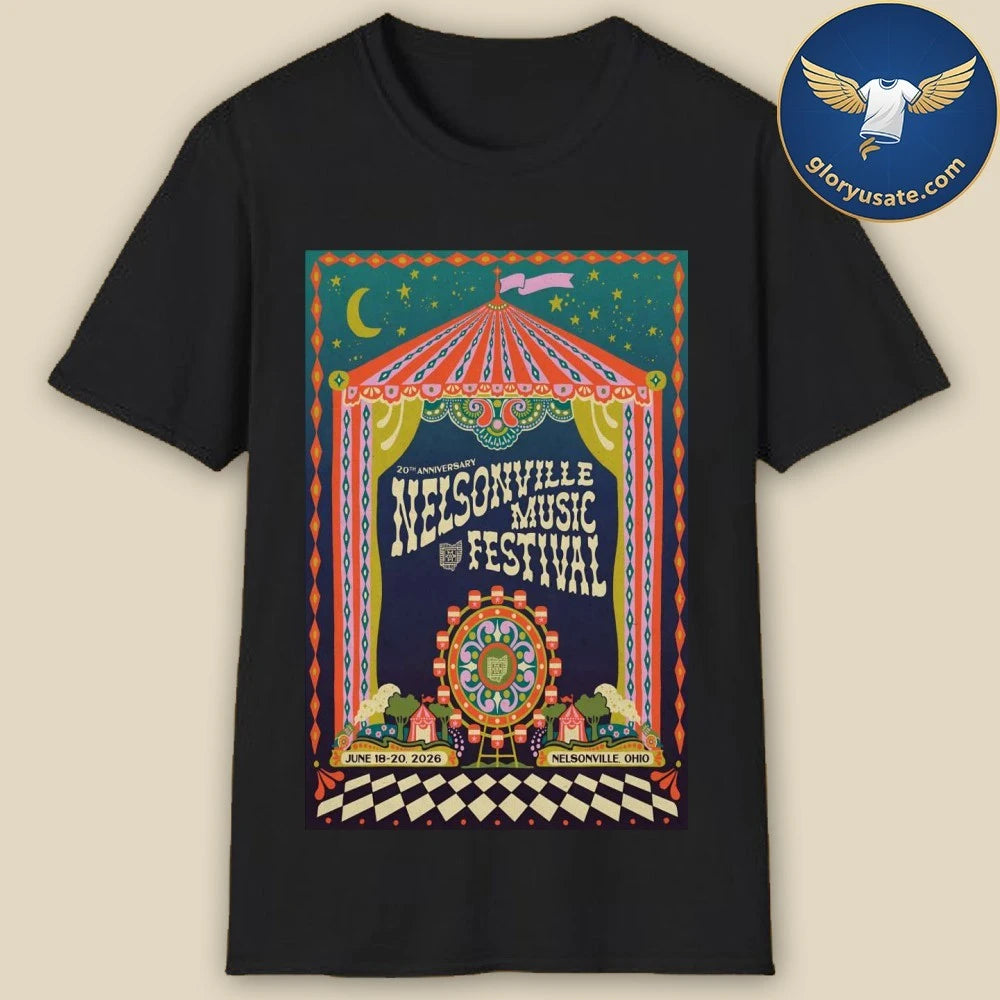 Nelsonville Music Festival Nelsonville OH 6-18 6-20-2026 Poster Shirt