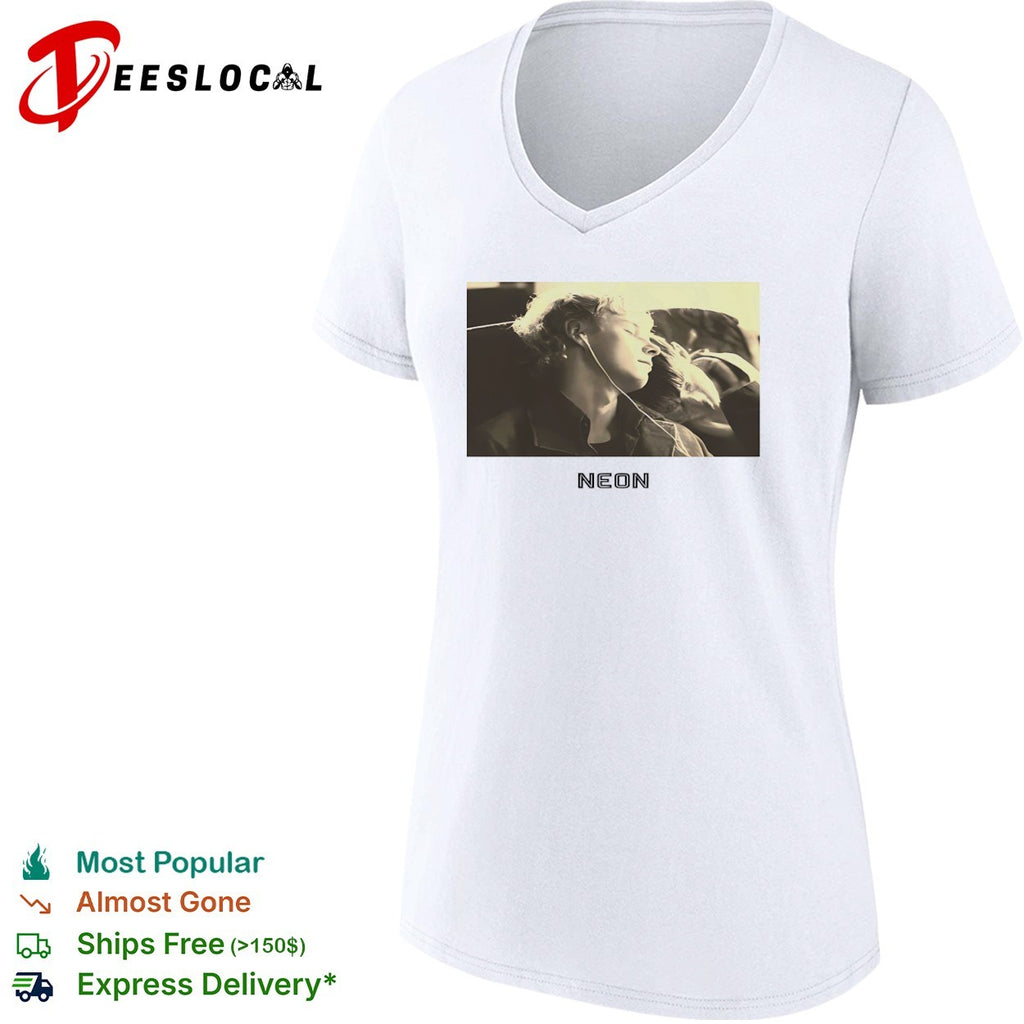 Neon boy music shirt