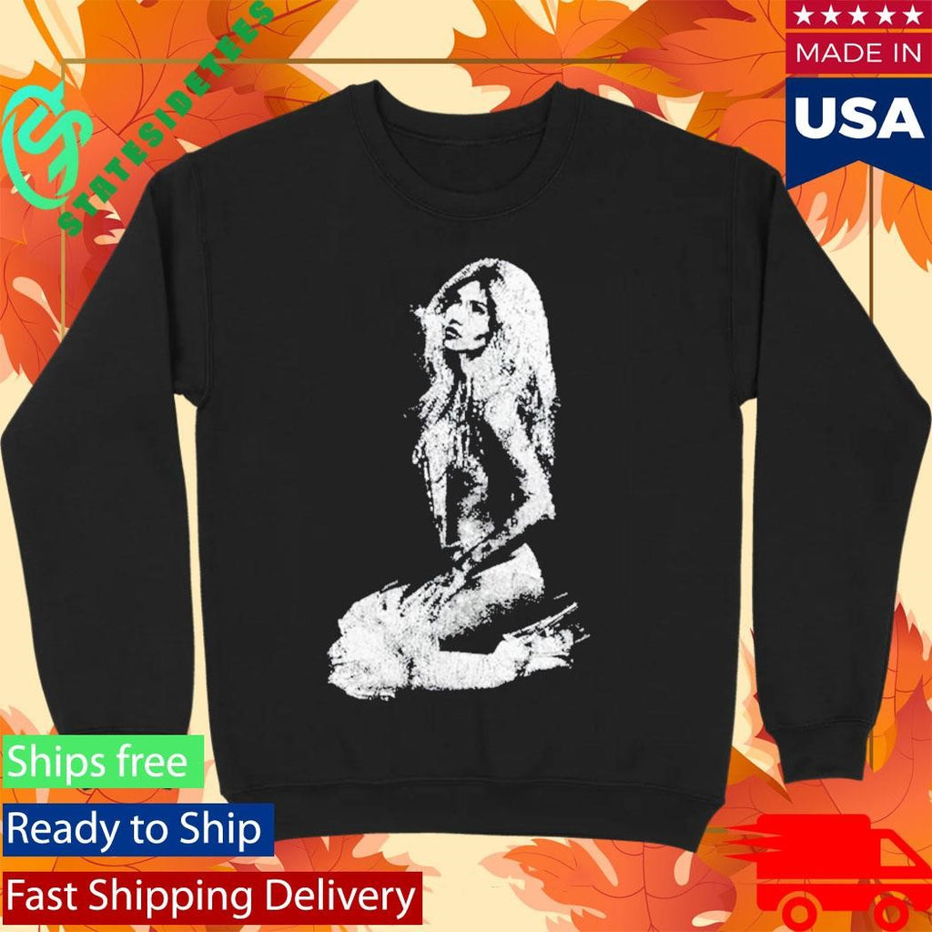 Nessa Barrett AFTERCARE Rhinestone Photo Shirt