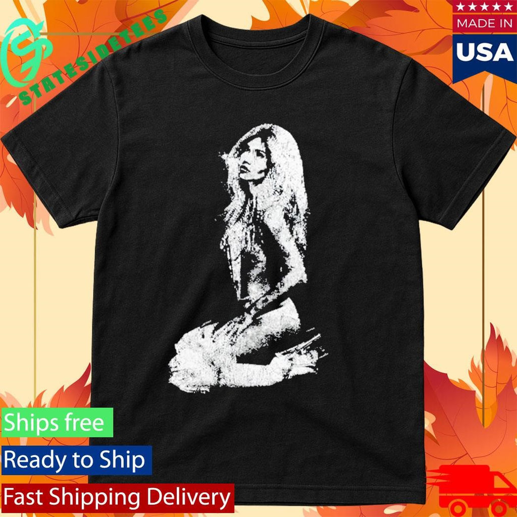 Nessa Barrett AFTERCARE Rhinestone Photo Shirt