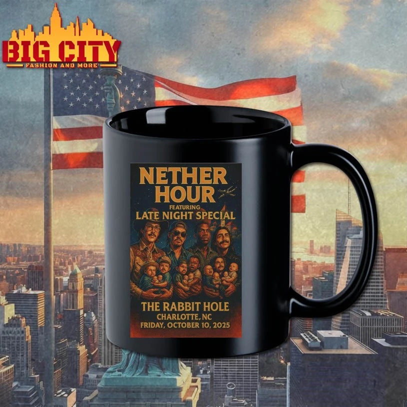 Nether Hour Oct 10 2025 Charlotte, NC Poster Shirt