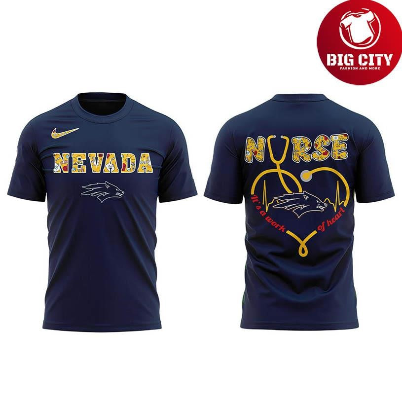 Nevada Wolf Pack Nurses Night Of Appreciation And Love 2025 Two Sided Shirt
