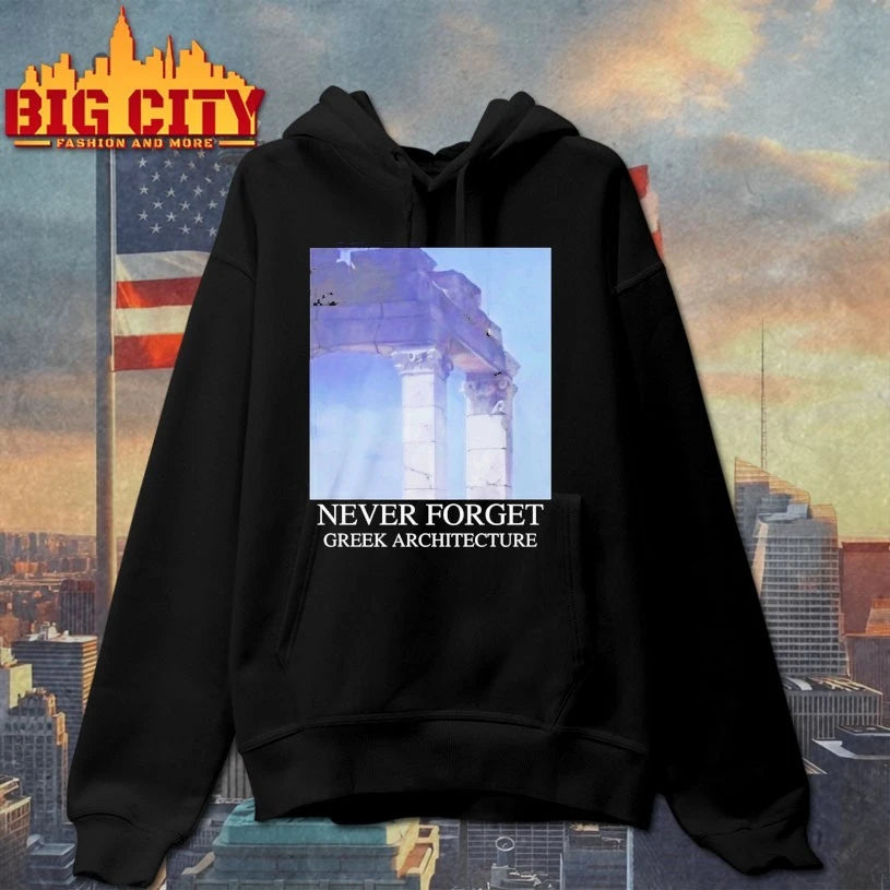 Never Forget Greek Architecture Shirt