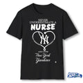 Never Underestimate Nurse New York Yankees Honor The Loves 2026 MLB shirt
