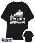 Never forget Edmund Fitzgerald November 10th 1975 shirt