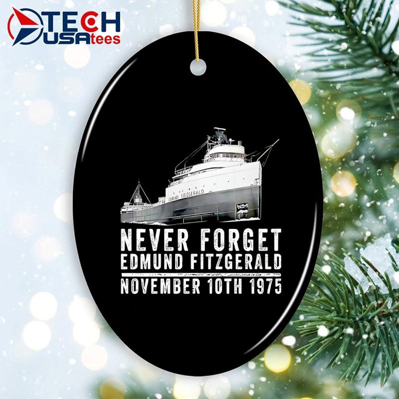Never forget Edmund Fitzgerald November 10th 1975 shirt