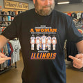 Never underestimate a woman who understands basketball and loves Illinois Fighting Illini Shirt