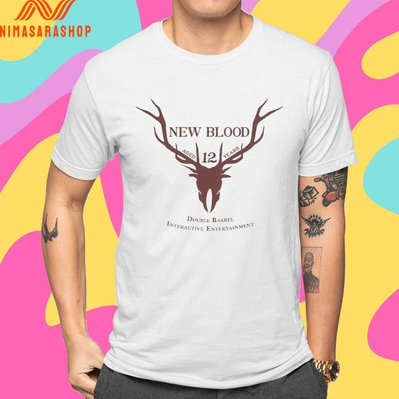 New Blood Aged 12 Years Double Barrel Interactive Entertainment Shirts
