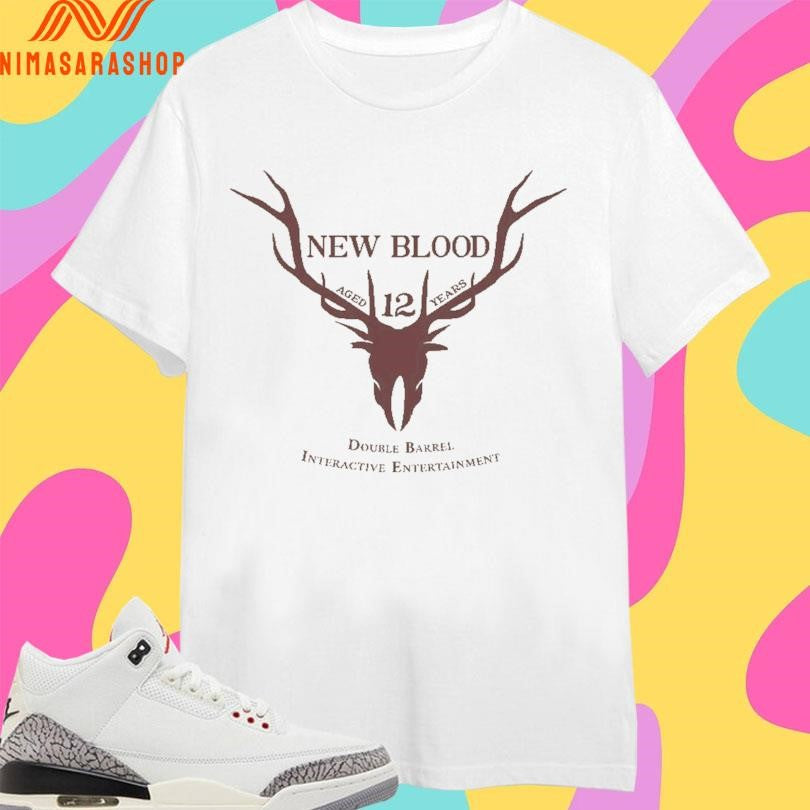 New Blood Aged 12 Years Double Barrel Interactive Entertainment Shirts