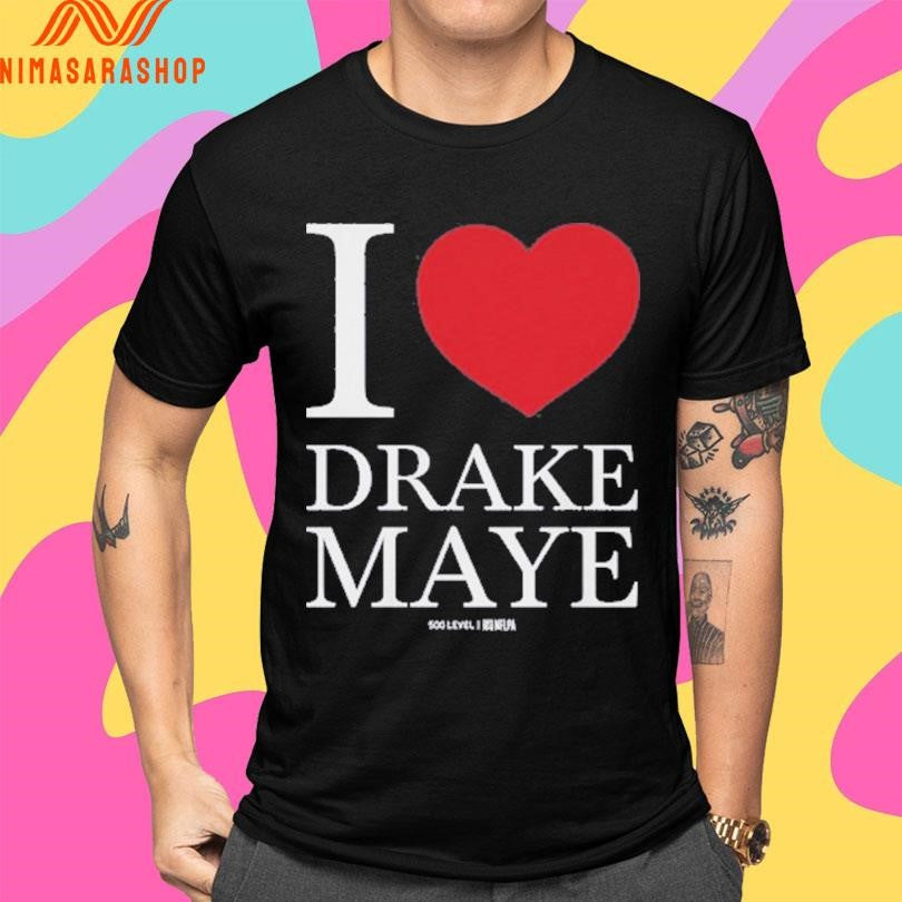 New England I Heart Drake Maye Shirts