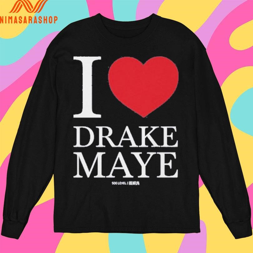 New England I Heart Drake Maye Shirts