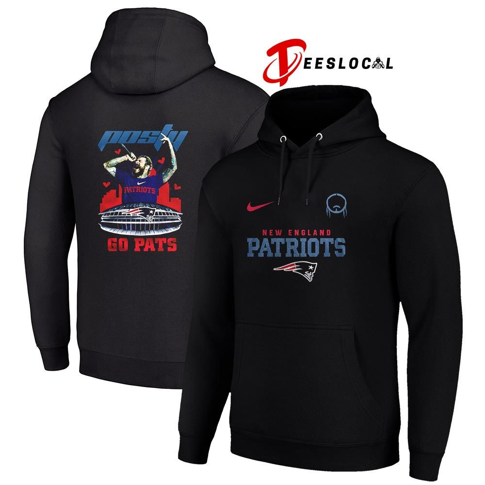 New England Patriots x Post Malone Posty stadium shirt