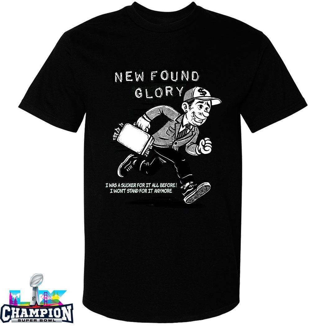 New Found Glory I Was Sucker For It All Before I Won’t Stand For It Anymore Boom Roasted T-shirts