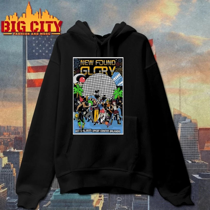 New Found Glory Oct 5-6, 202 EPCOT International Food and Wine Festival in Orlando, FL Poster shirt