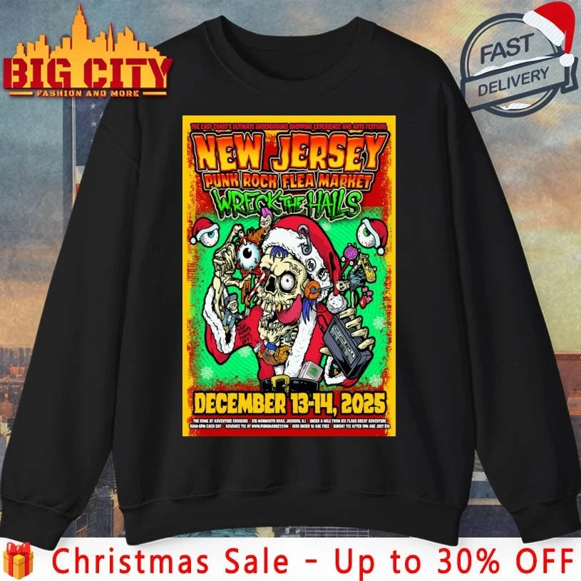 New Jersey Dec 13-14 2025 Punk Rock Flea Market Poster shirt