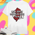 New Jersey Devils Jack Hughes New Jersey Means So Much To Me Signature Shirts