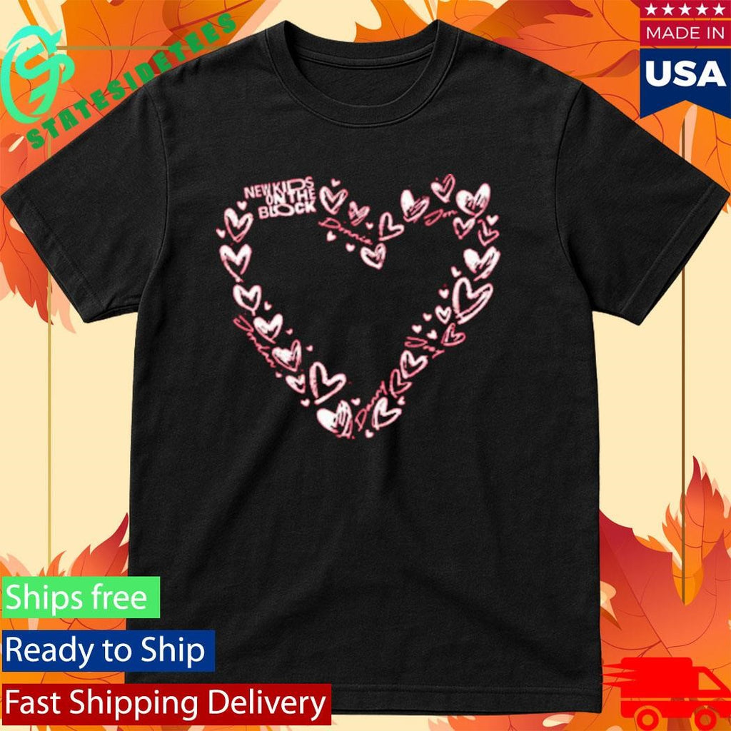 New Kids On The Block Nkotb Valentine Girl Shirt