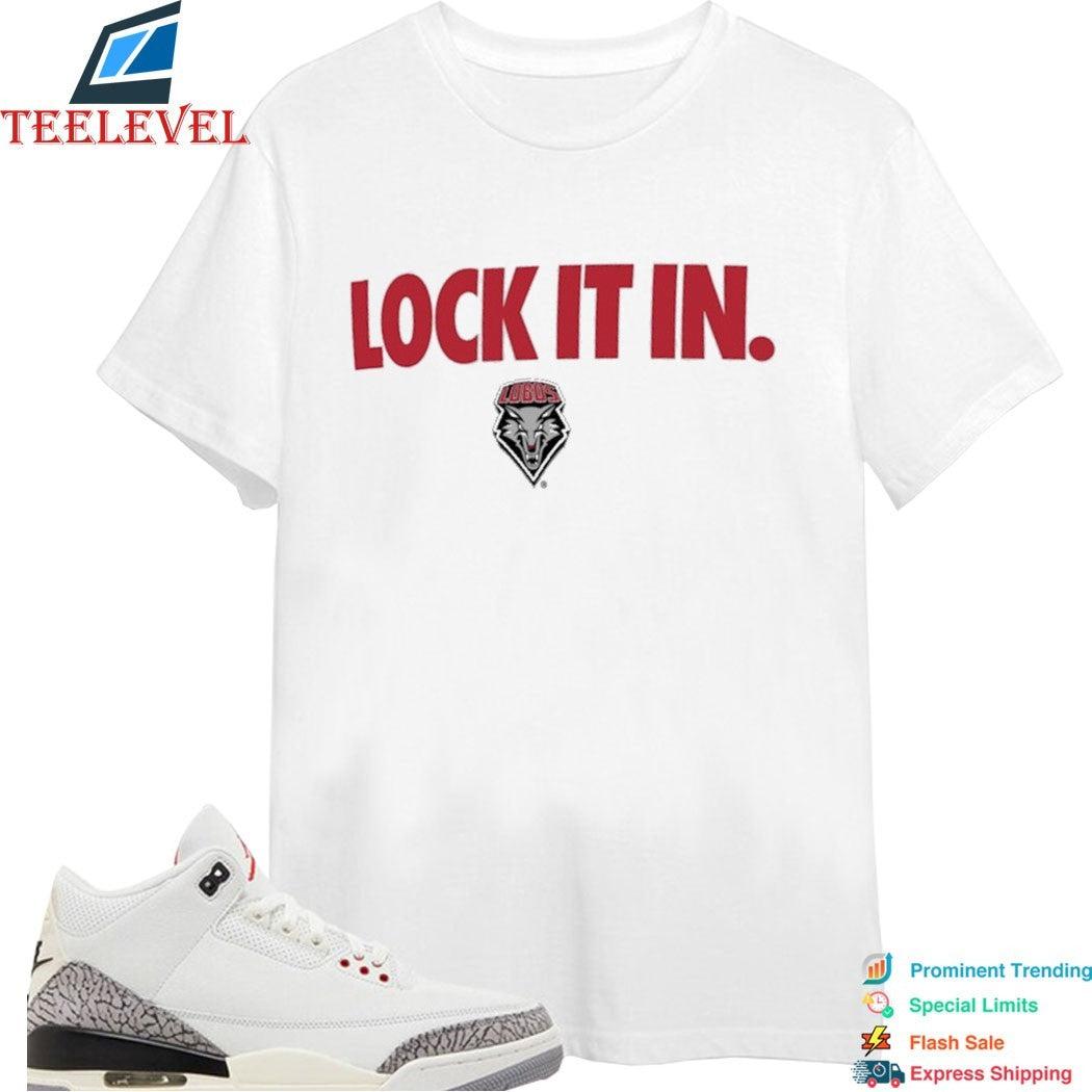 New Mexico Lobos Lock It In  T-Shirts