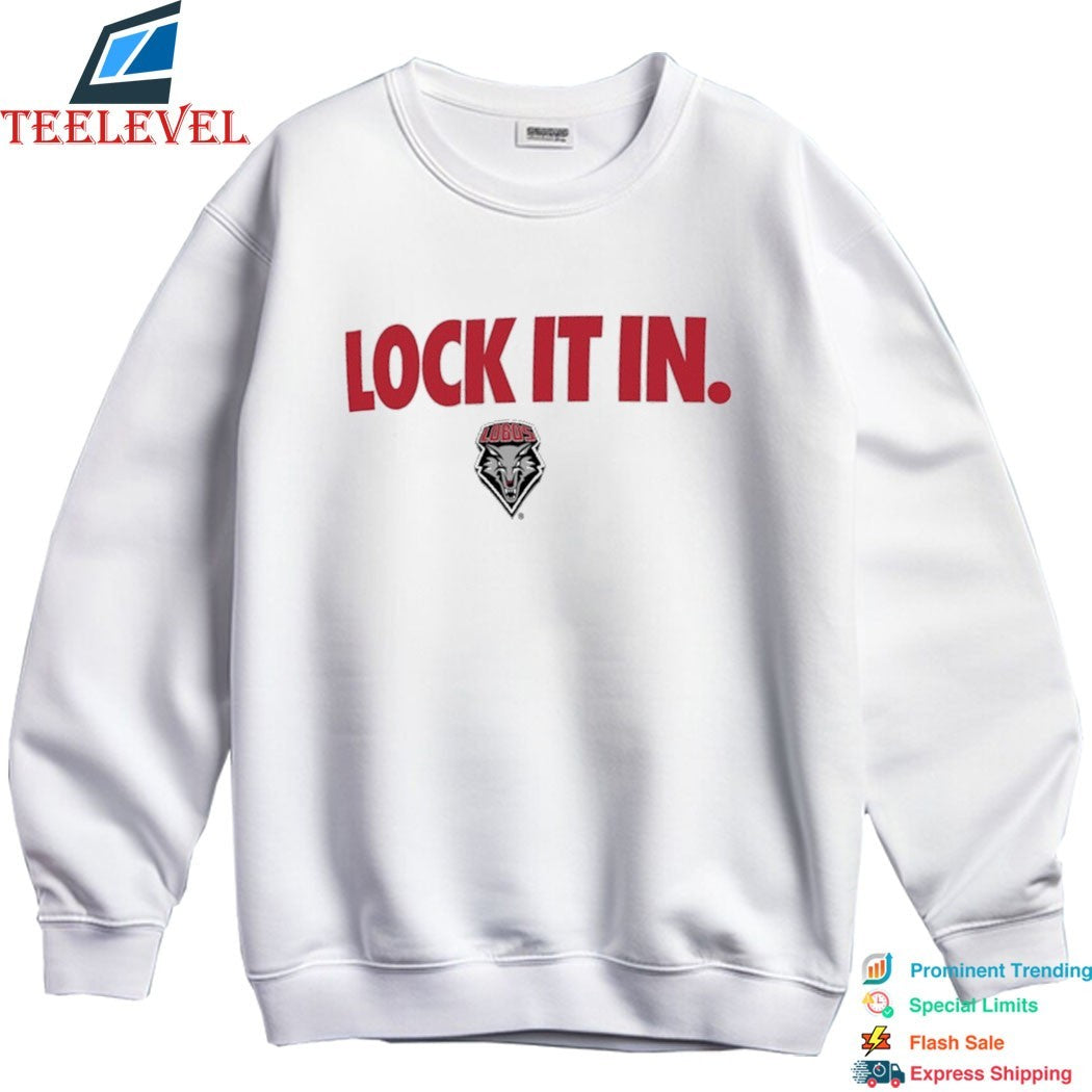 New Mexico Lobos Lock It In  T-Shirts