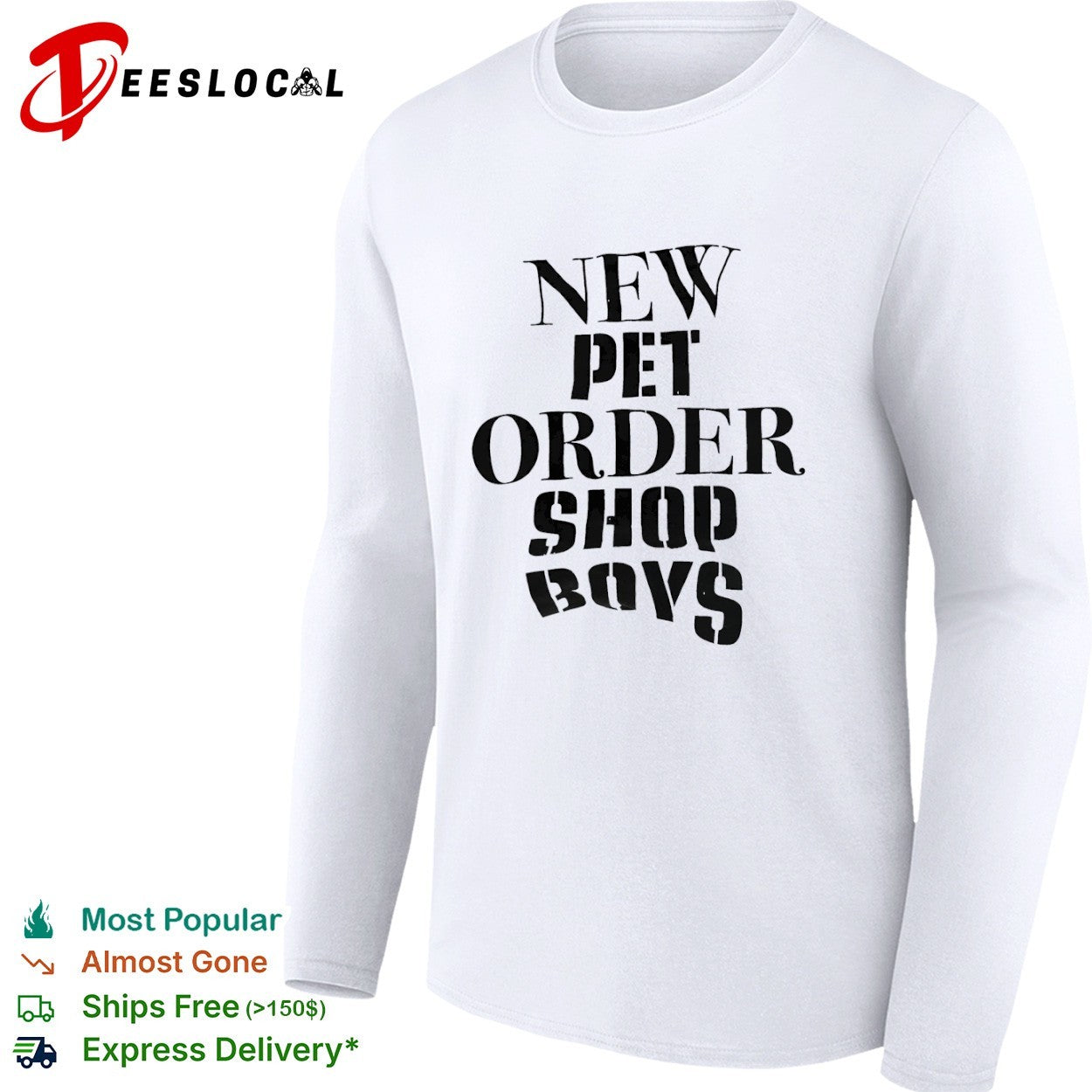 New Order Pet Shop Boys shirt
