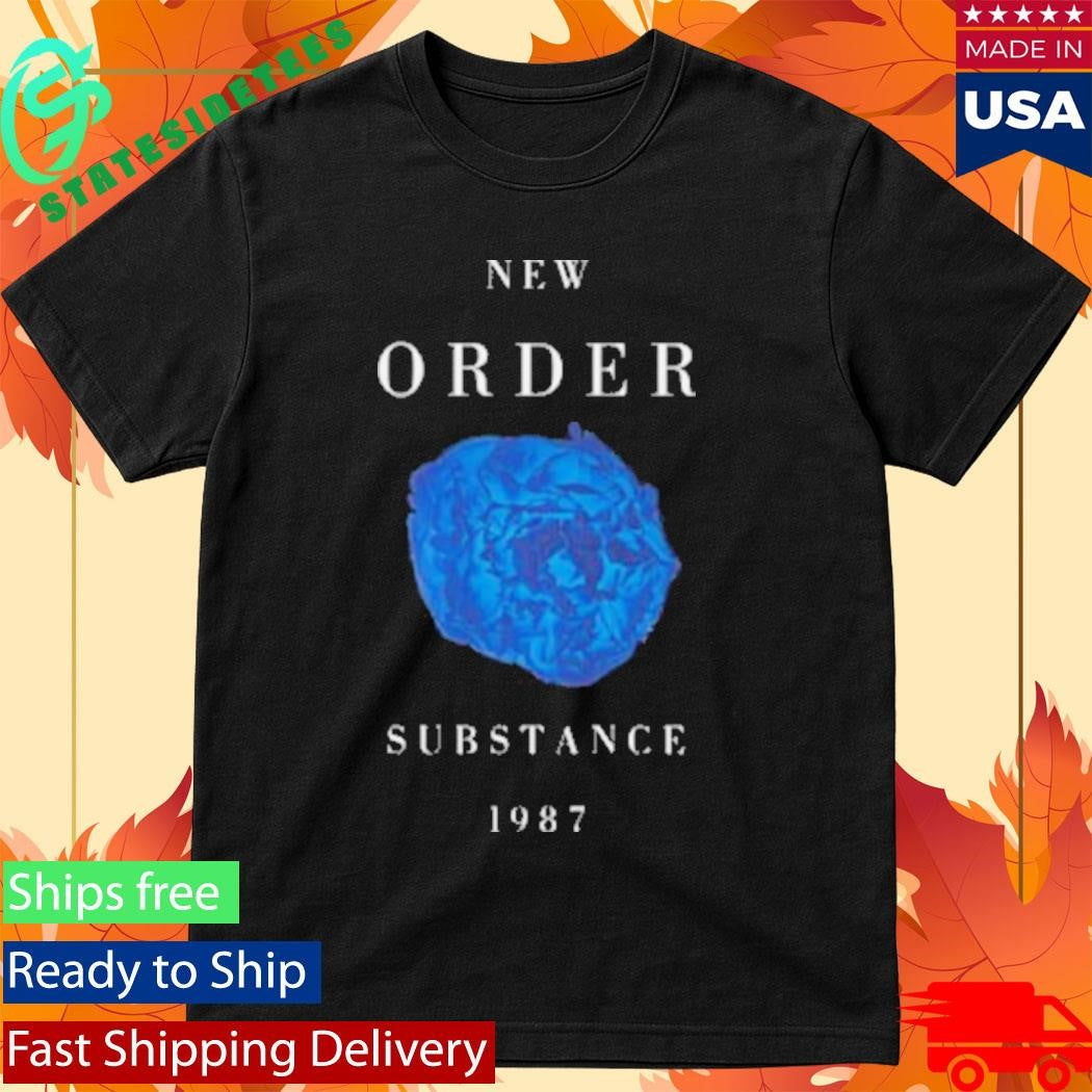 New Order Substance ’87 Black T-Shirt