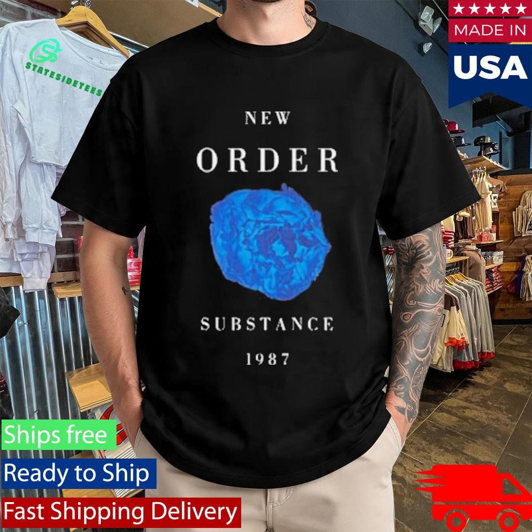 New Order Substance ’87 Black T-Shirt