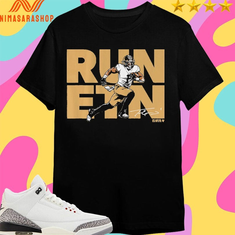New Orleans Travis Etienne Run Etn Nola Shirts
