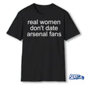 New Real Women Don’t Date Arsenal Fans 2026 Black shirt