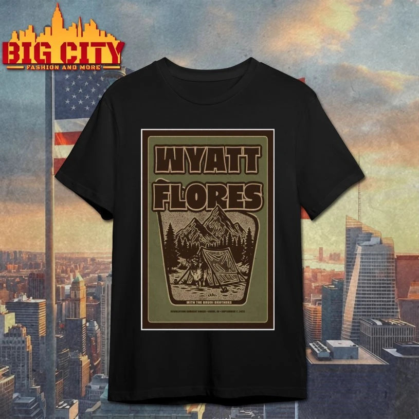 New Wyatt Flores Wyatt Flores Revolution Concert House Boise, ID Sept 07 2025 Poster Shirt