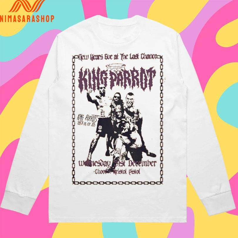 New Years Eve At The Last Chance King Parrot Shirts