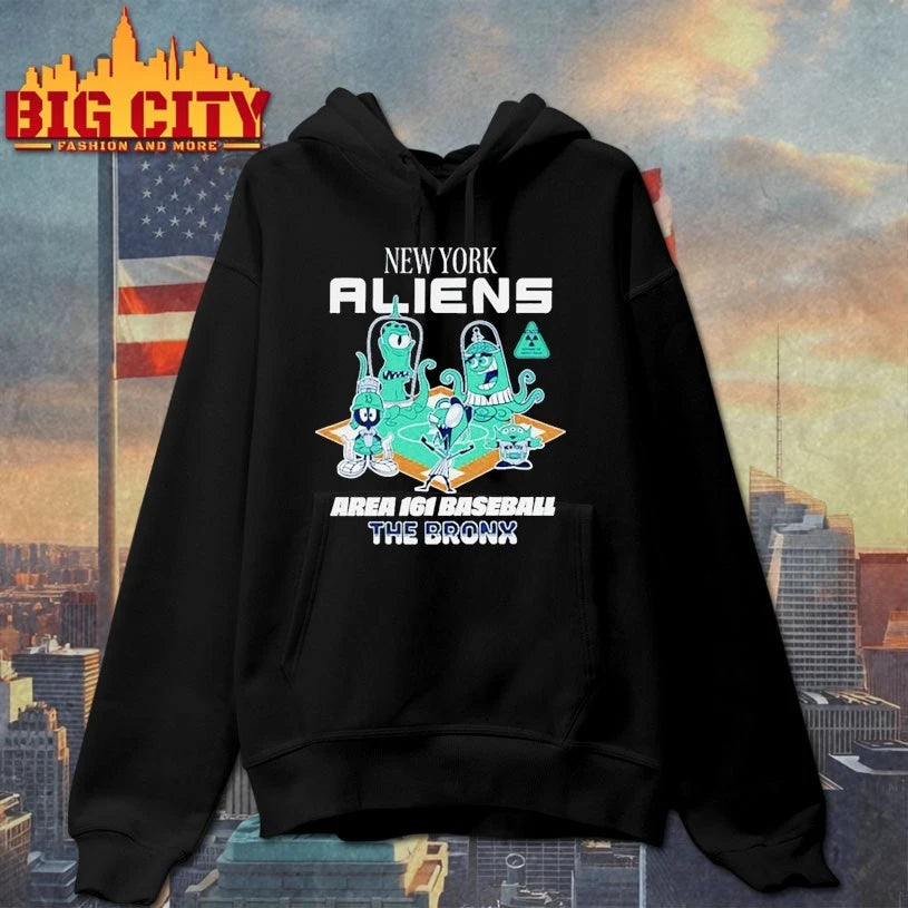 New York Aliens Area 161 baseball the Bronx shirt