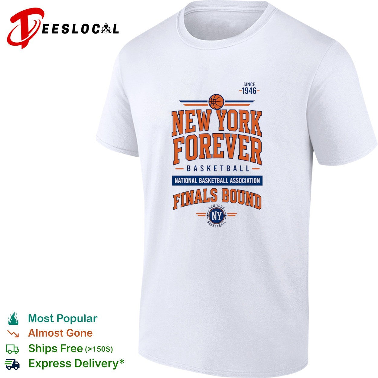 New York Forever Basketball National Basketball Finals Bound NY shirt