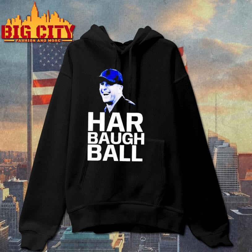 New York Giants Jim Harbaugh Ball Shirt