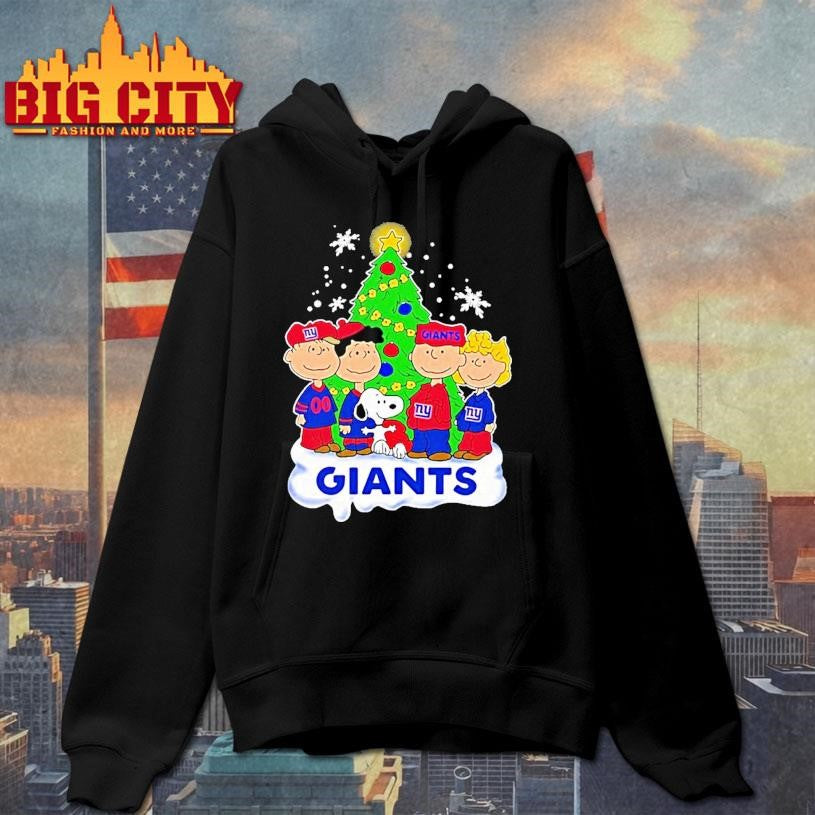 New York Giants X The Peanuts Christmas 2025 Shirt
