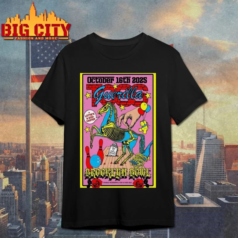 New York Guerilla Toss Brooklyn Bowl Poster Shirt