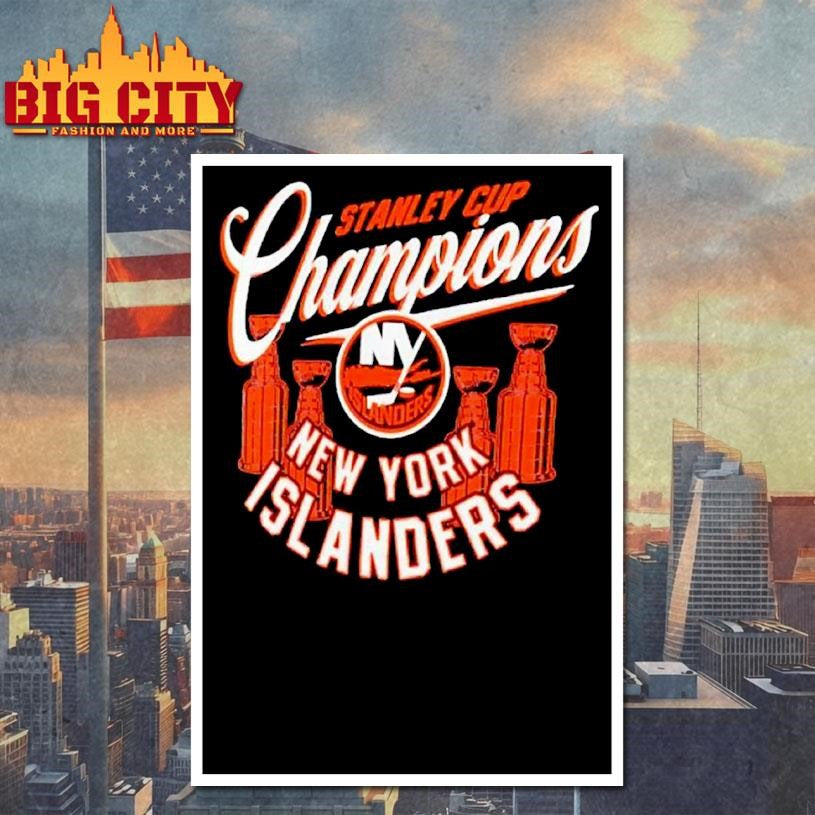 New York Islanders 4X Stanley Cup Champions Shirt