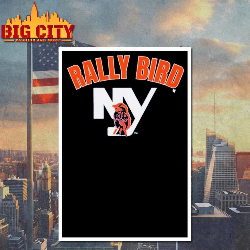 New York Islanders Rally Bird On Ice Shirt