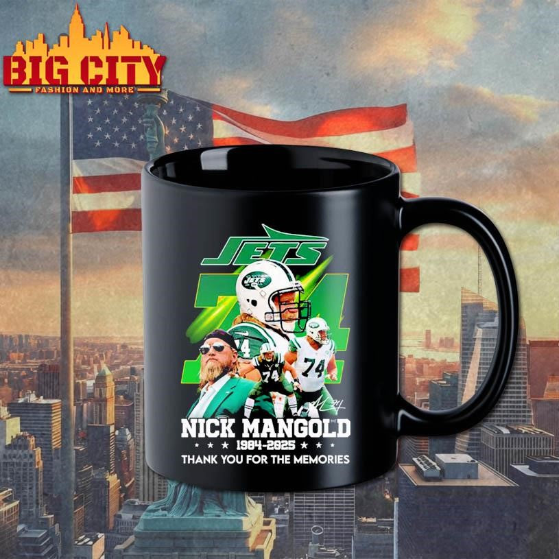 New York Jets Nick Mangold 1984-2025 Thank You For The Memories Shirt