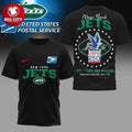 New York Jets United States Postal Service 250th Anniversary Two Sided Shirt