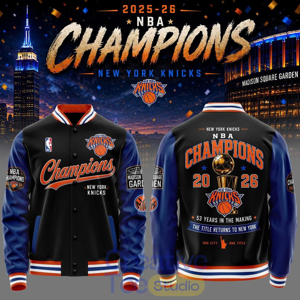 New York Knick 2026 NBA Champions Jacket
