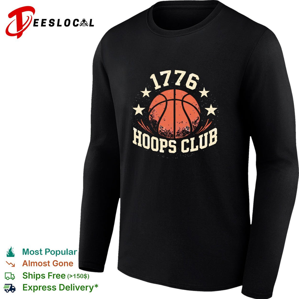 New York Knicks 1776 hoops club basketball stars vintage poster shirt