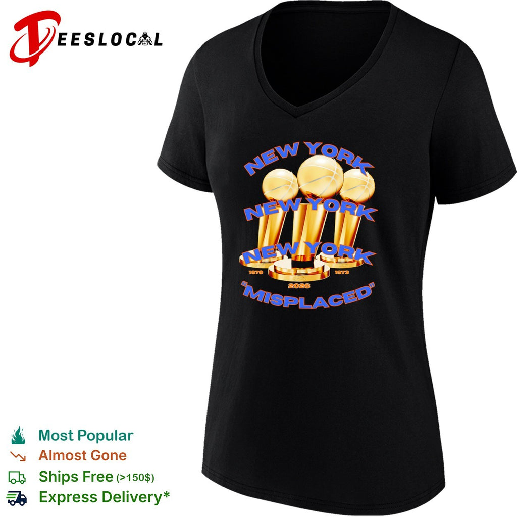 New York Knicks 1970 1973 2026 Misplaced Trophy Basketball shirt