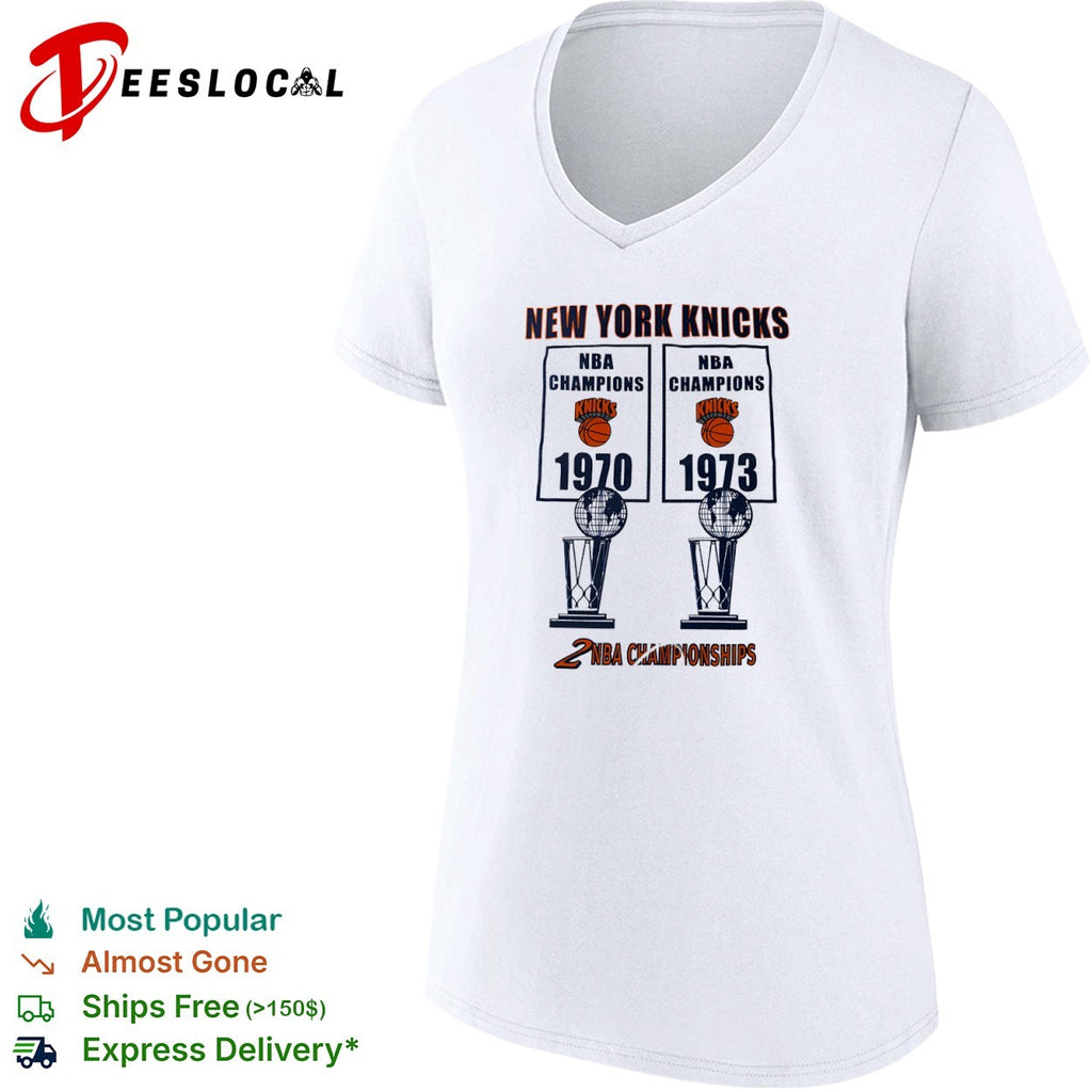 New York Knicks 1970 1973 NBA Champions shirt