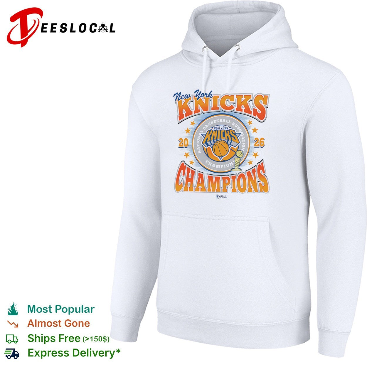 New York Knicks 20 26 Champions National Basketball Association Finals shirt