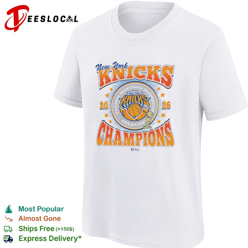 New York Knicks 20 26 Champions National Basketball Association Finals shirt