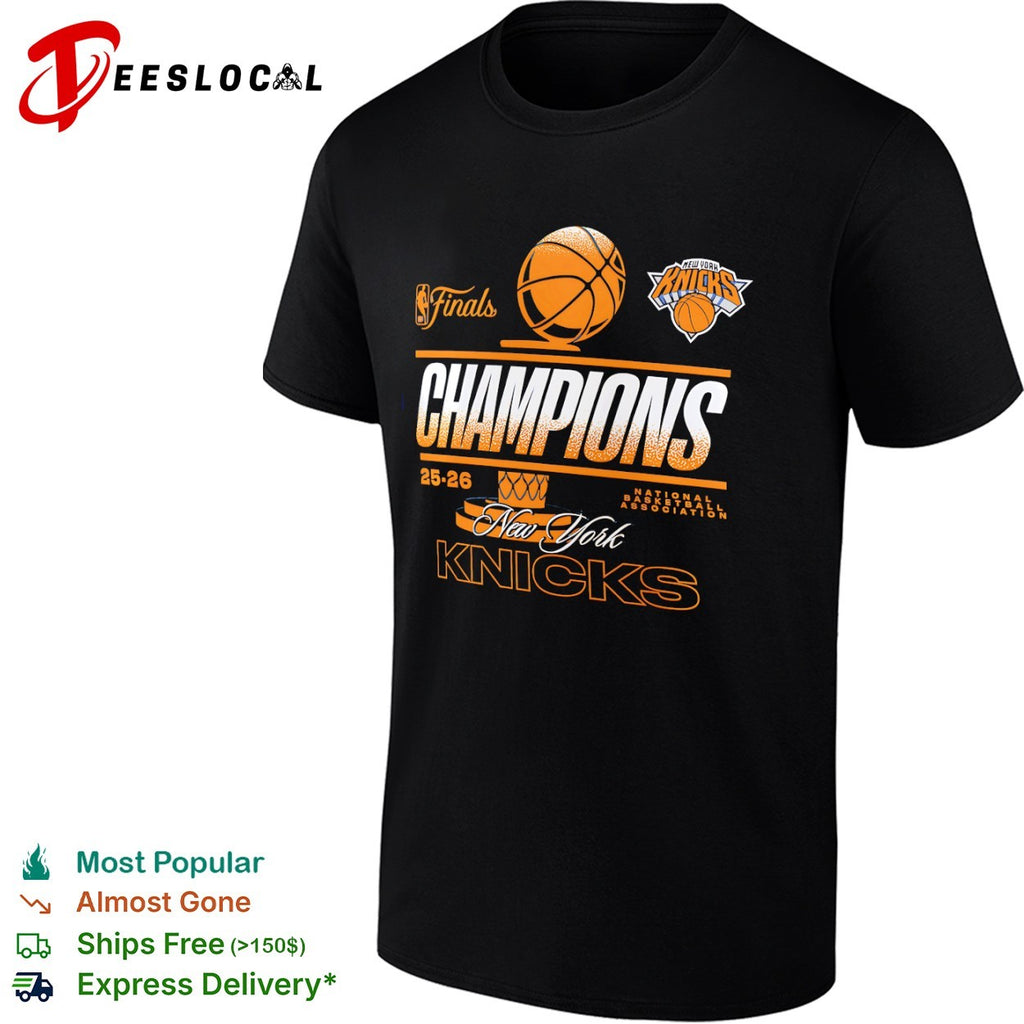 New York Knicks 2025 2026 Champions Finals National Basketball Association shirt