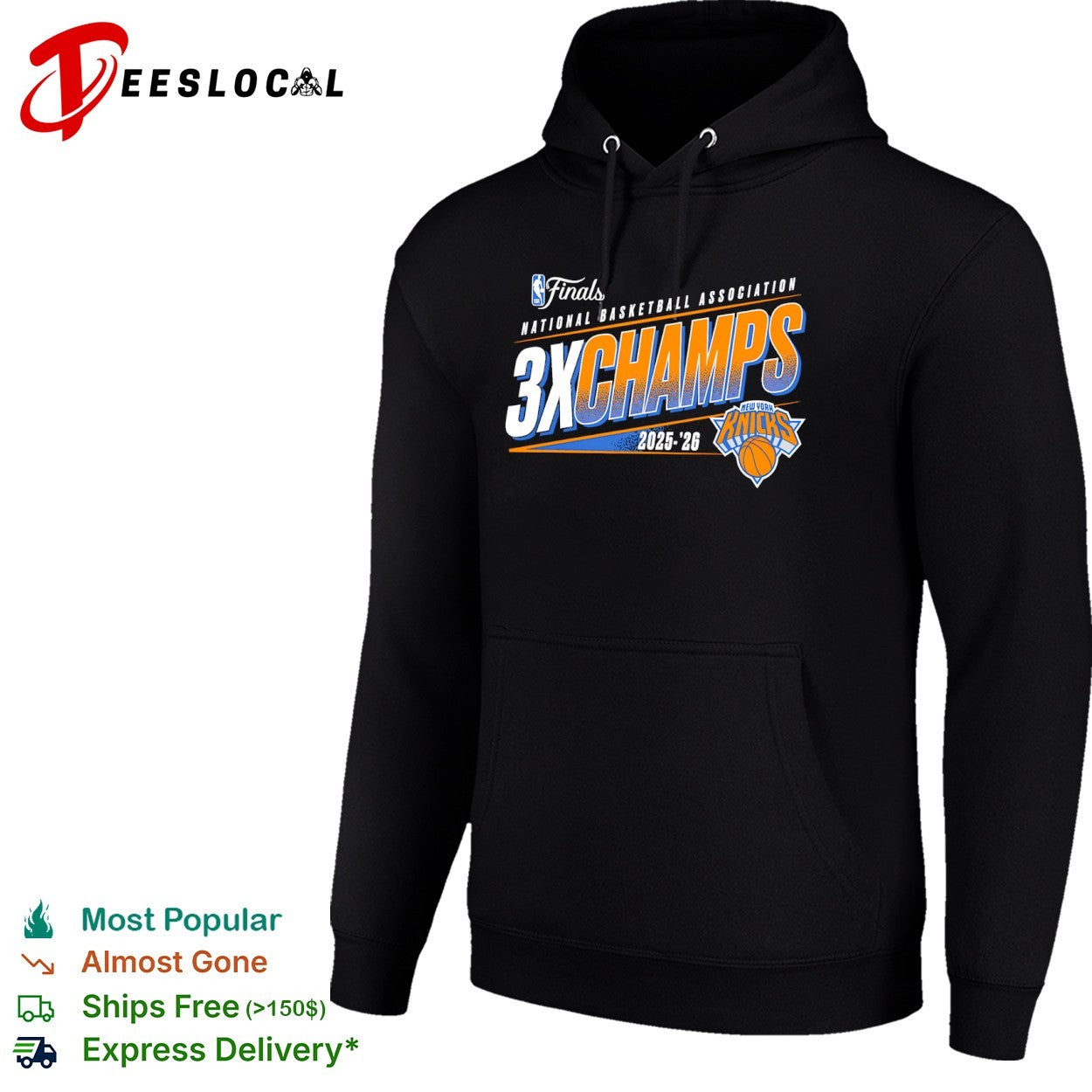 New York Knicks 2025 2026 Finals 3x Champs National Basketball Association shirt